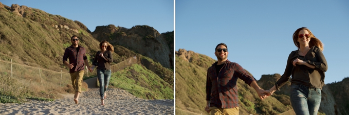 www.davello.com, Point Dume Malibu Beach Engagement Session